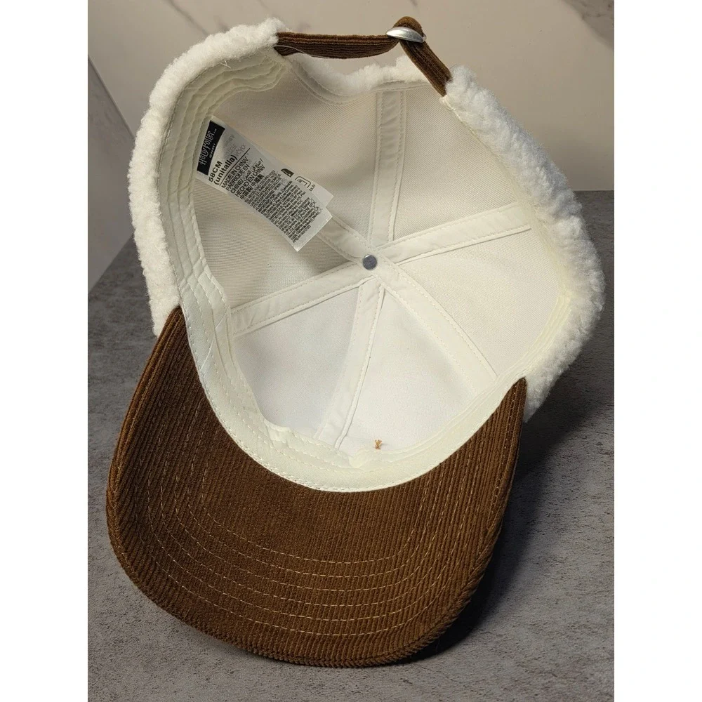 Harry‎ Potter Hogwarts Sherpa Fleece Corduroy Baseball Cap Hat Miniso
